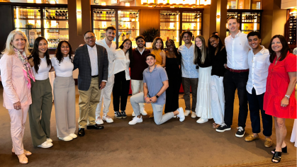 RSDMers with two students from Ireland