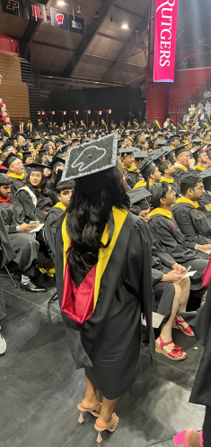 Antoinette Afriyie at graduation